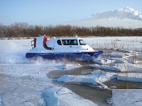 Лодка на воздушной подушке Пегас 5У с прицепом