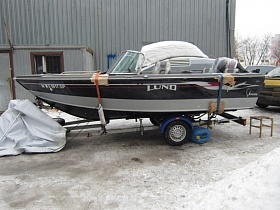 Lund Fisherman Лунд 2003 г. в катер с прицепом Lund Fisherman Лунд 2003 г. в катер с прицепом