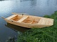 Лодка  деревянная