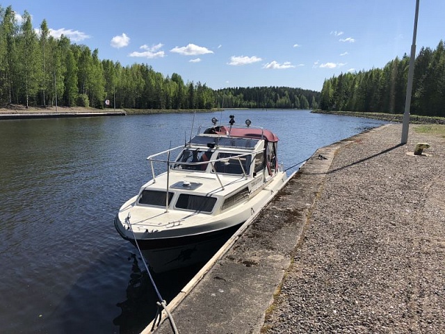 Поход на катере в Финляндию. Сайменский канал