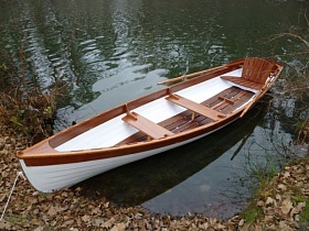 Деревянная гребная лодка. Royal Boat WHITEHALL