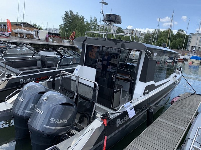 Выставка лодок и катеров Uiva Flytande 2019 в Хельсинки.