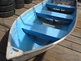 Продам лодку алюминиевую , очень легкая и прочная! контрактная