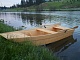 Лодка  деревянная