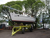 Парусная яхта проекта Teliga-104 (реконструкция спорт)