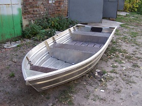 Новая Алюминиевая лодка. Новая Алюминиевая лодка.