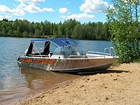 Wellboat 53 c прицепом