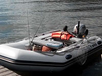 Лодка ПВХ Brig Baltic 380 + Honda BF20 SHSU (четырёхтактный, с электростартером)