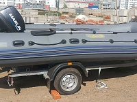 Лодка Адмирал 480 ПВХ + мотор Marlin 40
