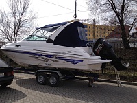 Продаю катер Fibrafort Focker 255, год постройки 2010, Бразилия. Куплен у официального дилера в России в 2012 г. Полных три сезона на воде. Двигатель SUZUKI 300 л.с., заправка только 98 бензин. Длина — 7.35 м. Ширина — 2.67 м. Осадка — 0.37 м. Ежегодная п