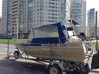 Катер Мастер 510 с прицепом